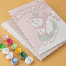 Carica l'immagine nel visualizzatore di Gallery, Mini Set Dipingere con i Numeri 15x20cm (6 pezzi) - Personaggi delle Feste