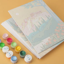 Carica l'immagine nel visualizzatore di Gallery, Mini Set Dipingere con i Numeri 15x20cm (6 pezzi) - Viaggi sul Mare