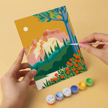 Carica l'immagine nel visualizzatore di Gallery, Mini Set Dipingere con i Numeri 15x20cm (6 pezzi) - Viaggi sul Mare