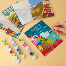 Carica l'immagine nel visualizzatore di Gallery, Mini Set Dipingere con i Numeri 15x20cm (6 pezzi) - Grand Tour