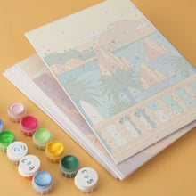 Carica l'immagine nel visualizzatore di Gallery, Mini Set Dipingere con i Numeri 15x20cm (6 pezzi) - Grand Tour