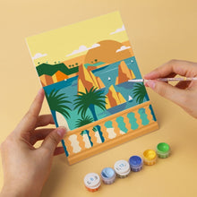 Carica l'immagine nel visualizzatore di Gallery, Mini Set Dipingere con i Numeri 15x20cm (6 pezzi) - Grand Tour
