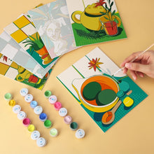 Carica l'immagine nel visualizzatore di Gallery, Mini Set Dipingere con i Numeri 15x20cm (6 pezzi) - Momenti Scolpiti