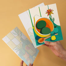 Carica l'immagine nel visualizzatore di Gallery, Mini Set Dipingere con i Numeri 15x20cm (6 pezzi) - Momenti Scolpiti