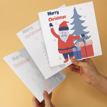 Carica l'immagine nel visualizzatore di Gallery, Mini Set Dipingere con i Numeri 20x20cm (6 pezzi) - Vacanze di Natale