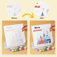 Carica l'immagine nel visualizzatore di Gallery, Mini Set Dipingere con i Numeri 20x20cm (6 pezzi) - Vacanze di Natale