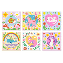 Carica l'immagine nel visualizzatore di Gallery, Mini Set Dipingere con i Numeri 20x20cm (6 pezzi) - Creature Giocose Figured'Art