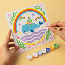 Carica l'immagine nel visualizzatore di Gallery, Mini Set Dipingere con i Numeri 20x20cm (6 pezzi) - Creature Giocose