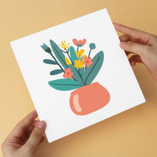 Carica l'immagine nel visualizzatore di Gallery, Mini Set Dipingere con i Numeri 20x20cm (6 pezzi) - Bouquet Minimal