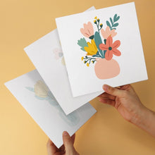 Carica l'immagine nel visualizzatore di Gallery, Mini Set Dipingere con i Numeri 20x20cm (6 pezzi) - Bouquet Minimal