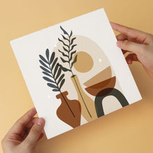 Carica l'immagine nel visualizzatore di Gallery, Mini Set Dipingere con i Numeri 20x20cm (6 pezzi) - Botanica in Terracotta