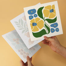 Carica l'immagine nel visualizzatore di Gallery, Mini Set Dipingere con i Numeri 20x20cm (6 pezzi) - Pattern Floreale