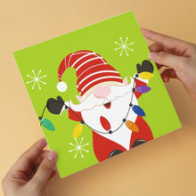 Carica l'immagine nel visualizzatore di Gallery, Mini Set Dipingere con i Numeri 20x20cm (6 pezzi) - Allegre Icone di Natale
