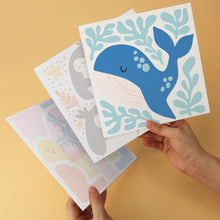 Carica l'immagine nel visualizzatore di Gallery, Mini Set Dipingere con i Numeri 20x20cm (6 pezzi) - Mix di Creature Colorate