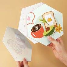 Carica l'immagine nel visualizzatore di Gallery, Mini Set Dipingere con i Numeri - Esagoni (6 pezzi) - Mattine Deliziose