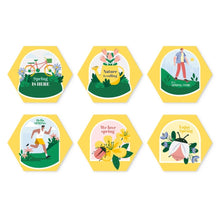 Carica l'immagine nel visualizzatore di Gallery, Mini Set Dipingere con i Numeri - Esagoni (6 pezzi) - Aria di Primavera Figured'Art