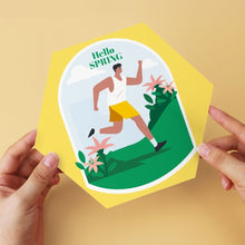 Carica l'immagine nel visualizzatore di Gallery, Mini Set Dipingere con i Numeri - Esagoni (6 pezzi) - Aria di Primavera