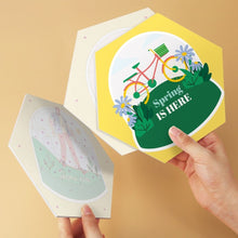 Carica l'immagine nel visualizzatore di Gallery, Mini Set Dipingere con i Numeri - Esagoni (6 pezzi) - Aria di Primavera