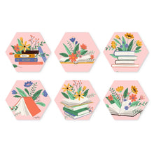 Carica l'immagine nel visualizzatore di Gallery, Mini Set Dipingere con i Numeri - Esagoni (6 pezzi) - Libri in Fiore Figured'Art