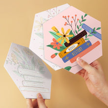 Carica l'immagine nel visualizzatore di Gallery, Mini Set Dipingere con i Numeri - Esagoni (6 pezzi) - Libri in Fiore