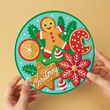 Carica l'immagine nel visualizzatore di Gallery, Mini Set Dipingere con i Numeri - Dischi di Ø20cm (6 pezzi) - Dolci Creazioni di Natale