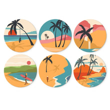 Carica l'immagine nel visualizzatore di Gallery, Mini Set Dipingere con i Numeri - Dischi di Ø20cm (6 pezzi) - Sogni a Occhi Figured'Art
