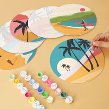 Carica l'immagine nel visualizzatore di Gallery, Mini Set Dipingere con i Numeri - Dischi di Ø20cm (6 pezzi) - Sogni a Occhi