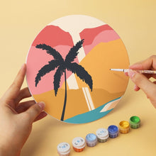 Carica l'immagine nel visualizzatore di Gallery, Mini Set Dipingere con i Numeri - Dischi di Ø20cm (6 pezzi) - Sogni a Occhi