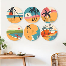 Carica l'immagine nel visualizzatore di Gallery, Mini Set Dipingere con i Numeri - Dischi di Ø20cm (6 pezzi) - Sogni a Occhi