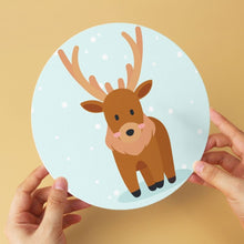 Carica l'immagine nel visualizzatore di Gallery, Mini Set Dipingere con i Numeri - Dischi di Ø20cm (6 pezzi) - Racconti del Bosco