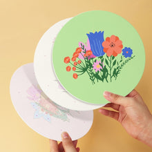 Carica l'immagine nel visualizzatore di Gallery, Mini Set Dipingere con i Numeri - Dischi di Ø20cm (6 pezzi) - Il Giardino Segreto