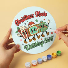 Carica l'immagine nel visualizzatore di Gallery, Mini Set Dipingere con i Numeri - Dischi di Ø20cm (6 pezzi) - Calorosi auguri di Natale