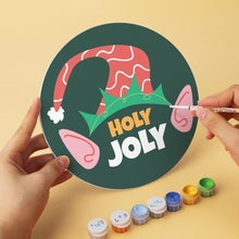 Carica l'immagine nel visualizzatore di Gallery, Mini Set Dipingere con i Numeri - Dischi di Ø20cm (6 pezzi) - Allegria Natalizia 2