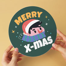 Carica l'immagine nel visualizzatore di Gallery, Mini Set Dipingere con i Numeri - Dischi di Ø20cm (6 pezzi) - Allegria Natalizia 2