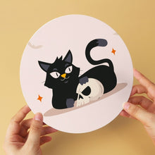 Carica l'immagine nel visualizzatore di Gallery, Mini Set Dipingere con i Numeri - Dischi di Ø20cm (6 pezzi) - Gatti da brivido