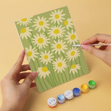 Carica l'immagine nel visualizzatore di Gallery, Mini Set Dipingere con i Numeri 15x20cm (6 pezzi) - Fiori Vivaci
