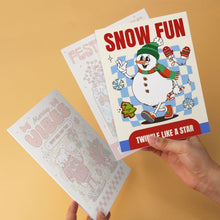 Carica l'immagine nel visualizzatore di Gallery, Mini Set Dipingere con i Numeri 15x20cm (6 pezzi) - Natale a Fumetti
