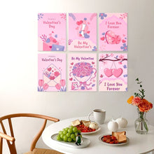 Carica l'immagine nel visualizzatore di Gallery, Mini Set Dipingere con i Numeri 15x20cm (6 pezzi) - Lettere d'Amore