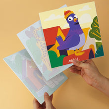 Carica l'immagine nel visualizzatore di Gallery, Mini Set Dipingere con i Numeri 20x20cm (6 pezzi) - Amici Animali