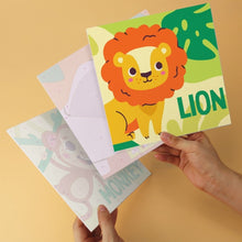 Carica l'immagine nel visualizzatore di Gallery, Mini Set Dipingere con i Numeri 20x20cm (6 pezzi) - Animali Giocosi