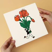 Carica l'immagine nel visualizzatore di Gallery, Mini Set Dipingere con i Numeri 20x20cm (6 pezzi) - Fiori Raccolti a Mano