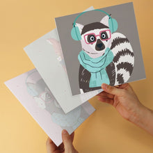 Carica l'immagine nel visualizzatore di Gallery, Mini Set Dipingere con i Numeri 20x20cm (6 pezzi) - Creature con Stile