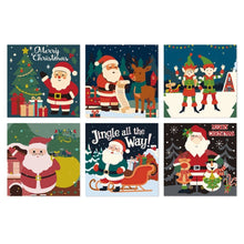 Carica l'immagine nel visualizzatore di Gallery, Mini Set Dipingere con i Numeri 20x20cm (6 pezzi) - Holly Jolly Figured'Art