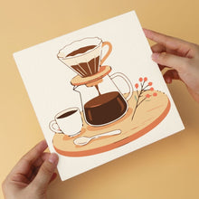Carica l'immagine nel visualizzatore di Gallery, Mini Set Dipingere con i Numeri 20x20cm (6 pezzi) - Rituale del Caffè