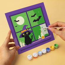 Carica l'immagine nel visualizzatore di Gallery, Mini Set Dipingere con i Numeri 20x20cm (6 pezzi) - Notti Spettrali