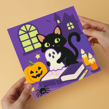 Carica l'immagine nel visualizzatore di Gallery, Mini Set Dipingere con i Numeri 20x20cm (6 pezzi) - Notti Spettrali