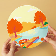 Carica l'immagine nel visualizzatore di Gallery, Mini Set Dipingere con i Numeri - Dischi di Ø20cm (6 pezzi) - Paesaggi da Sogno