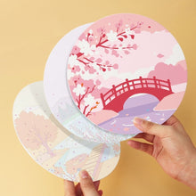 Carica l'immagine nel visualizzatore di Gallery, Mini Set Dipingere con i Numeri - Dischi di Ø20cm (6 pezzi) - Paesaggi da Sogno
