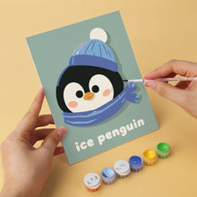 Carica l'immagine nel visualizzatore di Gallery, Mini Set Dipingere con i Numeri 15x20cm (6 pezzi) - I Piccolini