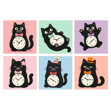 Carica l'immagine nel visualizzatore di Gallery, Mini Set Dipingere con i Numeri 20x20cm (6 pezzi) - Gatti Tic Tac Figured'Art